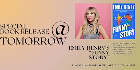 Special Book Release: Emily Henry's "Funny Story"