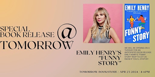 Imagem principal de Special Book Release: Emily Henry's "Funny Story"