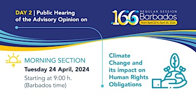 Imagem principal do evento Public Hearing Request Advisory Opinion-32- 24 April, 2024 - Morning