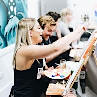 Paint-and- Sip Date Night Painting Set primary image