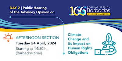 Imagen principal de Public Hearing Request Advisory Opinion-32. 24 April, 2024-Afternoon
