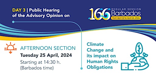 Imagen principal de Public Hearing Request Advisory Opinion-32. 25 April, 2024-Afternoon