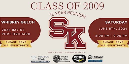 Class of 2009 SKHS Reunion primary image