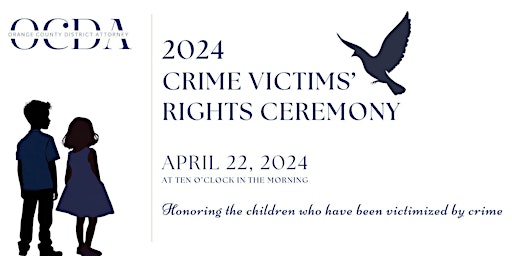 Imagem principal do evento Crime Victims' Rights Ceremony