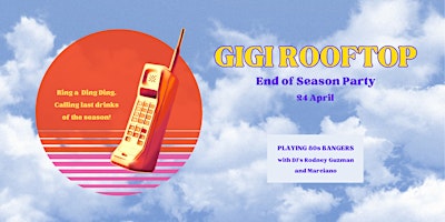 Hauptbild für Gigi Rooftop - End of Season Party