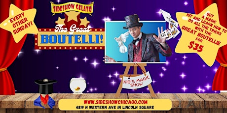 THE GREAT BOUTELLI! Kid's Magic Show!