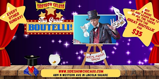 THE GREAT BOUTELLI! Kid's Magic Show! primary image