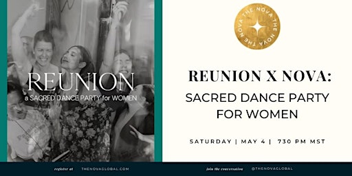 Immagine principale di Sat, May 4: Sacred Dance Party for Women 