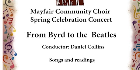 From Byrd to the Beatles - free spring concert