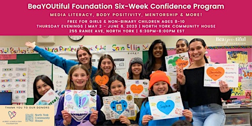 Hauptbild für Thursday Confidence Program  (TORONTO, ON)  Ages 8  - 10