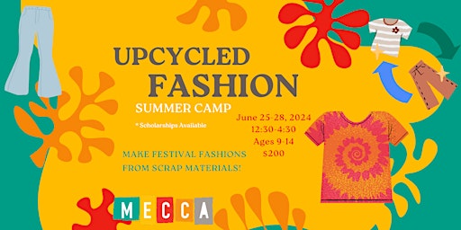 Imagem principal do evento Fashion Camp- Upcycled Festival Wear