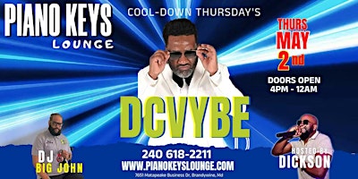 DCVYBE LIVE @ Piano Keys Lounge  - May 2nd primary image