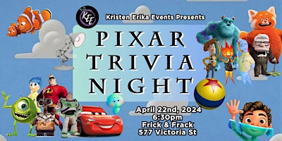 Image principale de Pixar Trivia Night