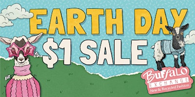 Support Goats of Anarchy at Buffalo Exchange’s Earth Day $1 Sale on April primary image