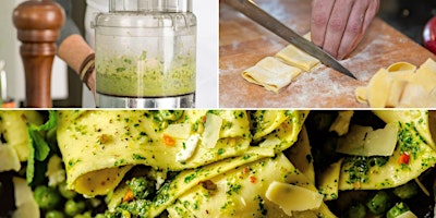 Homemade Pappardelle With Pesto - Cooking Class by Cozymeal™ primary image