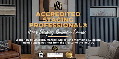 Home Stager Business Course - Build a Business You Love primary image