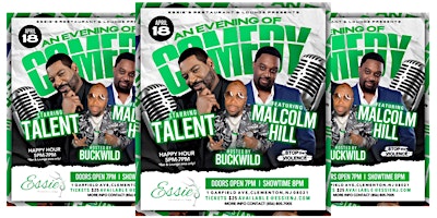 ESSIE'S RESTAURANT & LOUNGE PRESENTS AN EVENING OF COMEDY | APR 18TH primary image