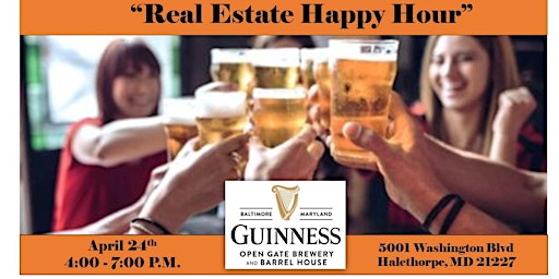 Primaire afbeelding van Greater Baltimore Area  Real Estate Agent Happy Hour