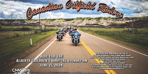CANADIAN OILFIELD RIDERS ASSOCIATION 33rd Charity Ride primary image