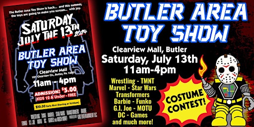 Imagen principal de The Butler Area Toy Show Summer 2024