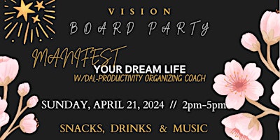Immagine principale di Vision Board Party "Manifest Your Dream Life" 