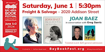 Imagem principal de Joan Baez & Chairman Sarris: Legendary Artists on Identity and Remembering