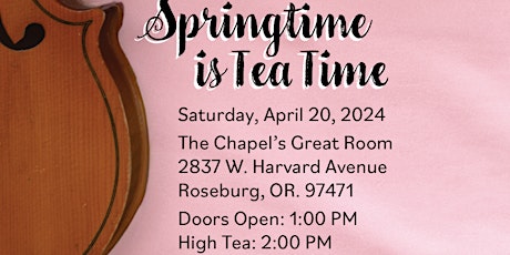 Springtime is Tea Time