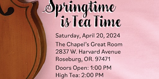 Imagem principal do evento Springtime is Tea Time