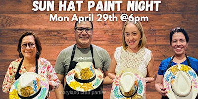 Imagem principal do evento Create Your Own  Painted Hat @ 9Five Kitchen & Bar