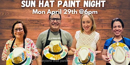 Primaire afbeelding van Create Your Own  Painted Hat @ 9Five Kitchen & Bar