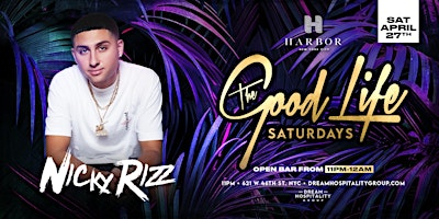 Hauptbild für SATURDAY NIGHTS @ HARBOR NEW YORK CITY