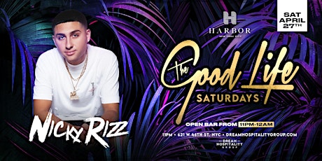 SATURDAY NIGHTS @ HARBOR NEW YORK CITY primary image