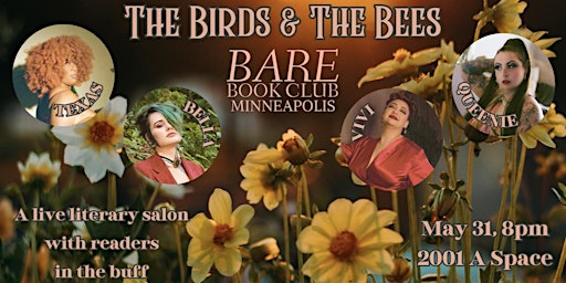 Imagem principal do evento Bare Book Club Minneapolis Presents The Birds and The Bees