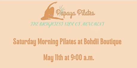 Papaya Pilates at Bohdii Boutique