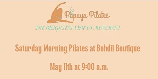 Imagen principal de Papaya Pilates at Bohdii Boutique