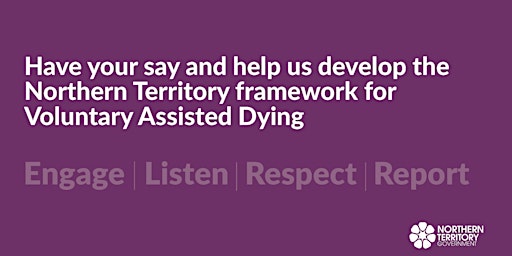 Voluntary Assisted Dying Community Consultation for Men - Wadeye primary image