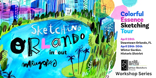 Sketching Orlando in&out Workshop Tour with Barcelona Artist Maru Godas primary image