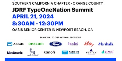 Hauptbild für JDRF TypeOneNation Summit - Orange County