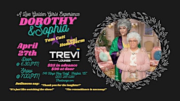 Primaire afbeelding van A Live Golden Girls Experience at Trevi Lounge