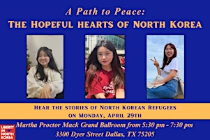 Primaire afbeelding van A Path to Peace: The Hopeful Hearts of North Korea | LiNK at SMU