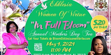 “In Full Bloom”  Women’s Tea