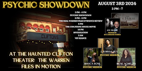 Haunted Legends of the Northeast: Psychic Showdown at the Clifton Theater