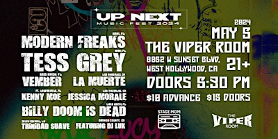 Primaire afbeelding van Up Next Music Fest takes on The Viper Room