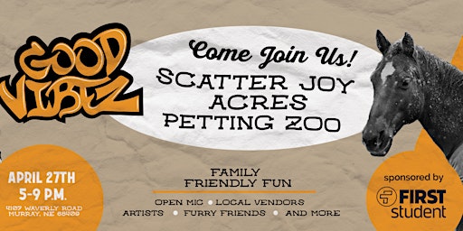 Primaire afbeelding van Good Vibez at Scatter Joy Acres