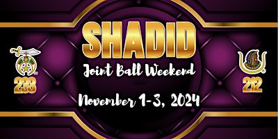 Primaire afbeelding van Shadid Joint Ball Weekend