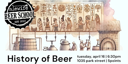 Imagem principal do evento Beer School: History of Beer