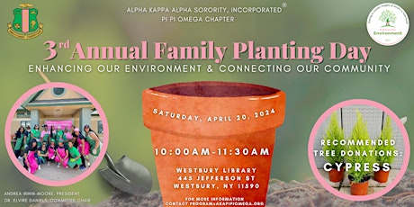 3rd Annual Family Planting Day