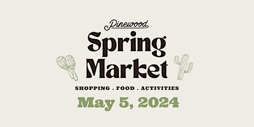 Imagem principal do evento Spring Market Pop Up Shop at Pinewood Weddings and Events