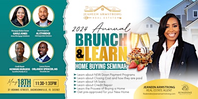 Imagem principal de Brunch & Learn Home Buying Seminar