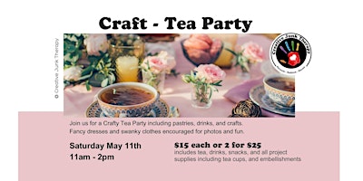Imagem principal do evento Craft-Tea Party